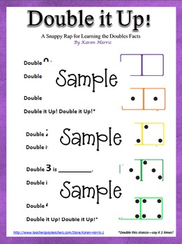 Preview of Double It Up Subitizing Mega-Pack (PwrPnts; Lessons, Song, & more) {Common Core}