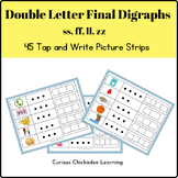 Double Letter Final Digraph Phonics Tap and Write Strips