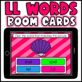 Double Letter LL Words BOOM Cards: Picture Word Match