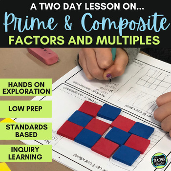 Preview of Factors and Prime and Composite Numbers:  A Hands On Lesson