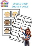 Double-Sided Emotion Cards Clip Art