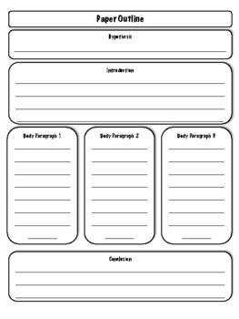 Double Spaced Paragraph, Short Answer, and Paper Organizer by TpT by Abby