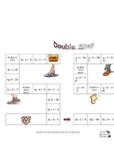 Double Step Board Game (Solving Two Step Equations with In