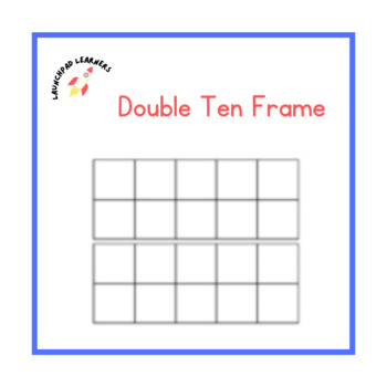 Double Ten Frame by Launchpad Learners | TPT