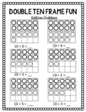 Double Ten Frame Fun | Addition and Subtraction Worksheets