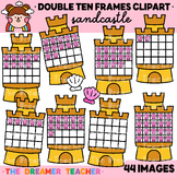 Double Ten Frames Math Clipart | Sandcastle Graphics | Sum
