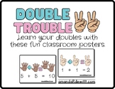 Double Trouble 2.0: Doubles Addition Facts Posters with Fi