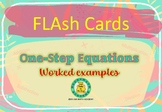 One-Step Equations Made Easy: Double-Sided Flash Cards wit