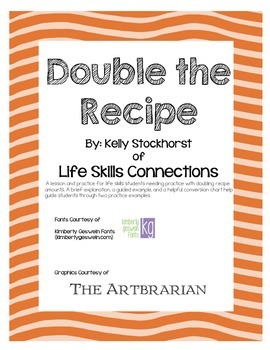 Preview of Double the Recipe