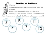 "Doubles +1 and +5 Bubbles" Game