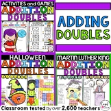 Adding Double Facts - First Grade Math