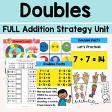 Doubles Addition Facts Math Strategy Unit With Worksheets,