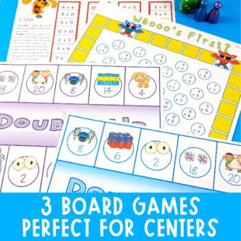 Doubles Facts Worksheets, Posters and Games by Teaching Trove | TPT