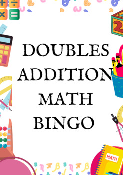 Preview of Doubles Addition Math Bingo