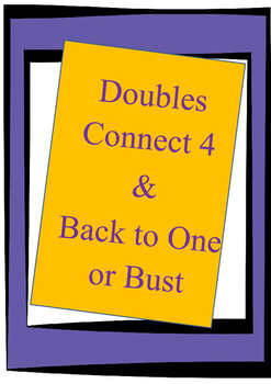 Preview of Doubles Connect 4 & Back to One or Bust