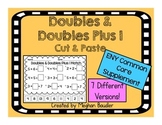 Doubles & Doubles Plus One Cut and Paste-CC