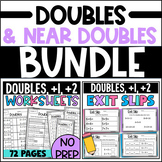 Doubles, Doubles Plus One, and Doubles Plus 2 Bundle: Work