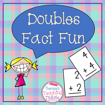 Preview of Addition Fact Fluency Doubles Practice