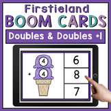 Doubles Facts Boom Cards Digital Distance Learning