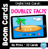 Doubles Facts Boom Cards - Digital Math Task Cards