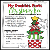 Doubles Facts Christmas Tree