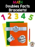 Doubles Facts Math Fun Learning Bracelets (English & Spanish)