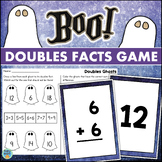 Adding Doubles Facts Math Game & Worksheet Addition & Subt