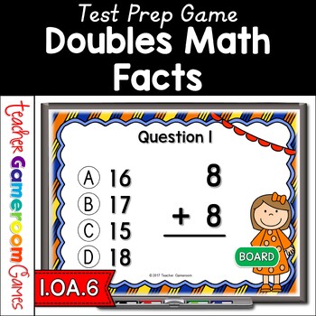 Preview of Doubles Facts Powerpoint Game