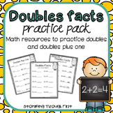 Doubles Facts Practice Pack