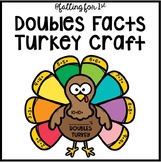 Doubles Facts Turkey Craft // FREEBIE