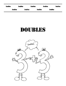 Preview of Doubles Facts for Addition