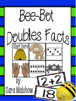 Preview of Doubles Facts to 18 BeeBot Mat