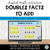 Doubles Facts to Add - Addition Sums to 30 - Digital Math 