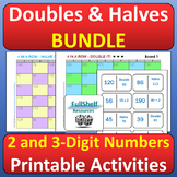 Doubles Halves Doubling and Halving Big Numbers Fun Games 