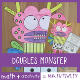 Doubles Addition Math Craft - Mathtivity