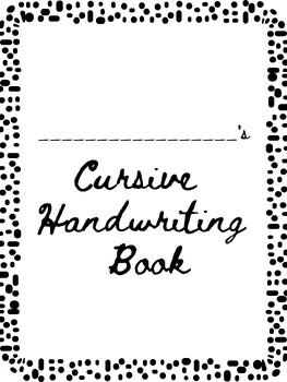 Handwriting Book Cover - Version 2