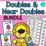 Doubles and Near Doubles to 20 | Worksheet and Game BUNDLE
