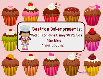 Preview of Doubles/Near Doubles Number Talk Prompts with Beatrice Baker