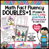 Doubles Plus 1 | Near Double Math Facts | Lesson, Games & 