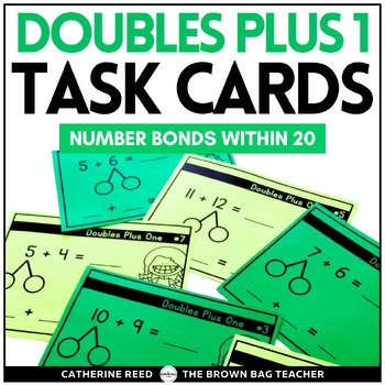 Doubles Plus 1, Number Bond Task Cards | TpT