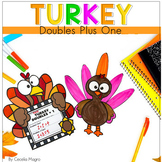 Doubles Plus One Turkey Math Craft Thanksgiving Math