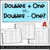 Doubles Plus One or Doubles Minus One