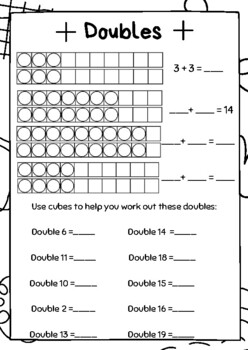 Preview of Doubles addition strategy