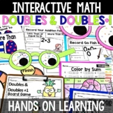 Addition Doubles and Doubles Plus 1 Worksheets Centers Cra