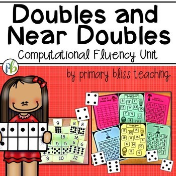 Preview of Doubles and Near Doubles Computational Fluency Unit