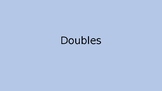 Doubles facts powerpoint