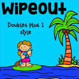 Doubles plus 1 Facts Math Game - WipeOut - Fact Fluency