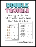 Learn Your Doubles Facts to 10: Worksheets with Fingers an