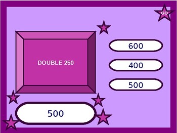 Preview of Doubling Numbers - Interactive Game - Power Point Presentation