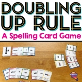 Doubling Up Spelling Rule Card Game 1+1+1 and 2+1+1 Doubli